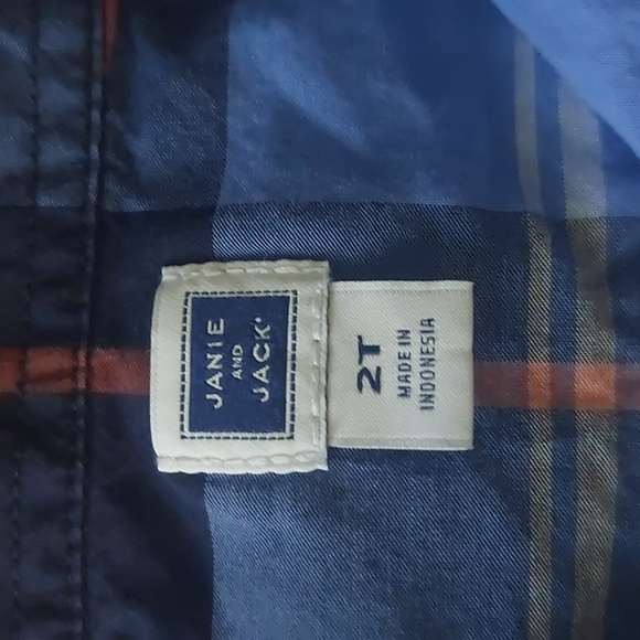 Janie and Jack plaid shirt - Picture 4 of 4